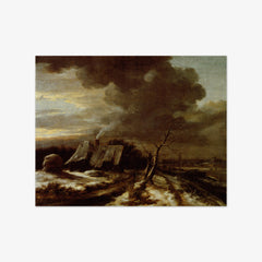 Winter Landscape by Jacob van Ruisdael
