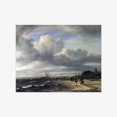The Shore at Egmond-aan-Zee by Jacob van Ruisdael