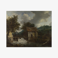 Two Watermills and an Open Sluice near Singraven by Jacob van Ruisdael