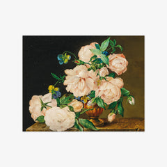 Roses and Pansies by Sebastian Wegmayr