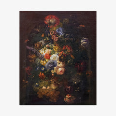 Flowers and Fruits by Jan van Huysum