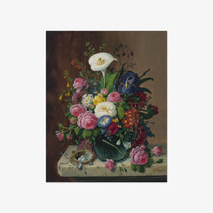 Floral Still Life by Severin Roesen