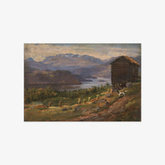 Hjelle in Valdres by Siegwald Dahl