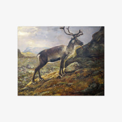 Reindeer by Johan Christian Dahl