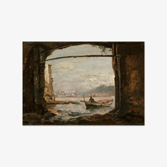 View from a Grotto near Posillipo by Johan Christian Dahl