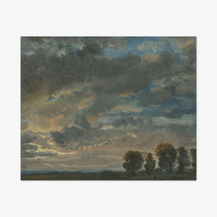 Clouds in the Evening by Johan Christian Dahl