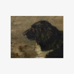 Head of a Dog by Sientje Mesdag-van Houten