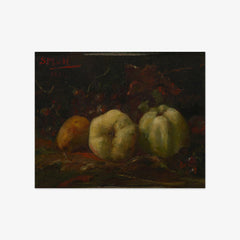 Still Life with Apples and Grapes by Sientje Mesdag-van Houten