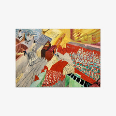 Harvest Machines at Stadsgården by Sigrid Hjertén