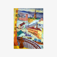View of Slussen by Sigrid Hjerten