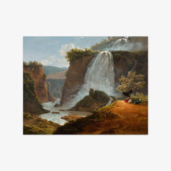 A View to the Cascades of Tivoli by Simon Alexandre Clément Denis