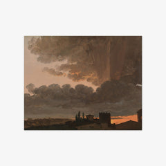 Sunset, Rome by Simon Alexandre Clément Denis