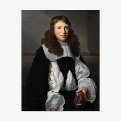 Portrait of a Young Man with Gloves by Isaack Luttichuys