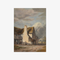 Cottage by a Country Lane by Augustus W. Callcott
