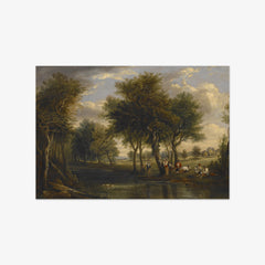 The Haymakers by Augustus W. Callcott