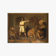 Portrait of Mr. Van Amburgh, As He Appeared with His Animals at the London Theatres by Sir Edwin Henry Landseer