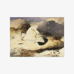 Ptarmigan in a Landscape by Sir Edwin Henry Landseer