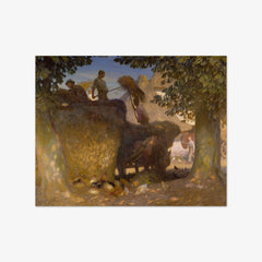 Building the Rick by Sir George Clausen