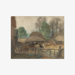 The Farmyard by Sir George Clausen