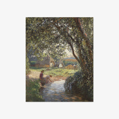The Little Pool by Sir George Clausen