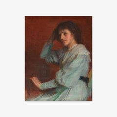 Portrait of a Young Woman by Sir George Clausen