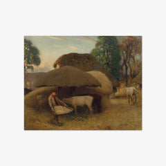 The Farmyard, Evening by Sir George Clausen