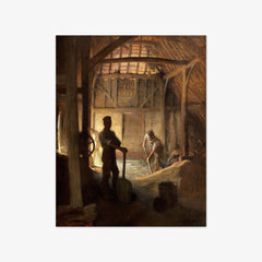 The Old Barn by Sir George Clausen