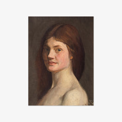 Head of a Young Woman (Dolly Henry) by Sir George Clausen