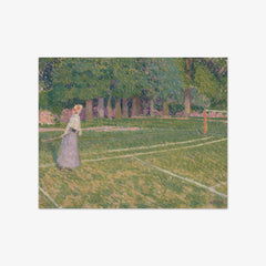 Tennis at Hertingfordbury by Spencer Gore