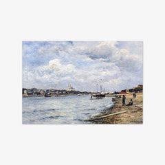 View of the Seine and the Trocadéro - The Grenelle Bridge by Stanislas Lépine