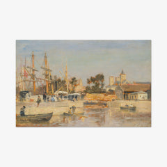 The Bassin Saint-Pierre, Caen by Stanislas Lépine