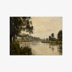 Landscape with Banks by Stanislas Lépine