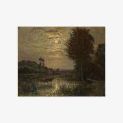 The Banks of the Oise by Stanislas Lépine