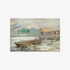 Barges on the Seine by Stanisław Wyspiański