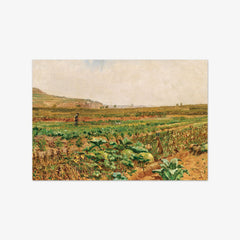 Field with Rabbits and Hunter by Stefan Simony