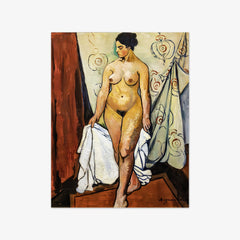 Nude Woman with Drapery by Suzanne Valadon