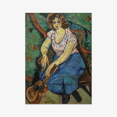 Woman with Guitar by Suzanne Valadon