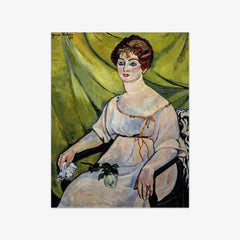 Woman in Armchair. Portrait of Madame G. by Suzanne Valadon