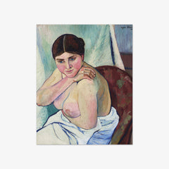 Juliette Sitting in a Armchair by Suzanne Valadon