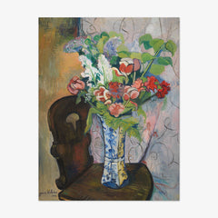 Spring Flowers in a Vase by Suzanne Valadon