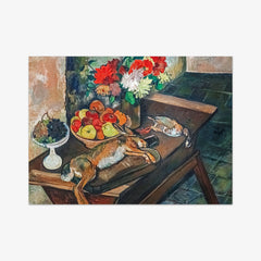 Still Life with Rabbit and Partridge by Suzanne Valadon