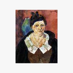 Portrait of Madame Maurice Utrillo, Lucie Valore by Suzanne Valadon