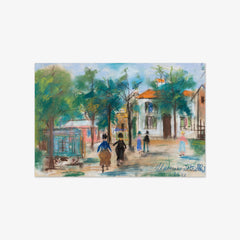 The Promenade by Maurice Utrillo