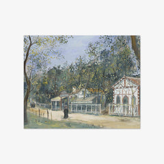 The Restaurant Lambert by Maurice Utrillo