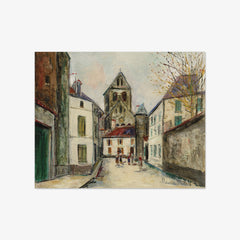 Church in Marizy-Sainte-Geneviève by Maurice Utrillo