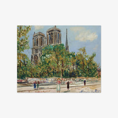 Notre-Dame de Paris by Maurice Utrillo