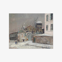 Moulin de la Galette, Montmartre by Maurice Utrillo