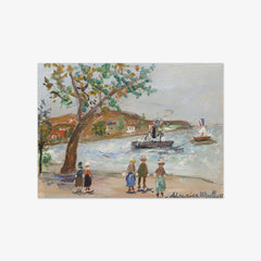 Bay of Beaulieu by Maurice Utrillo
