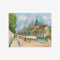 Church of Eaubonne by Maurice Utrillo