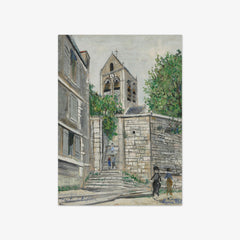 Church of Auvers-sur-Oise by Maurice Utrillo